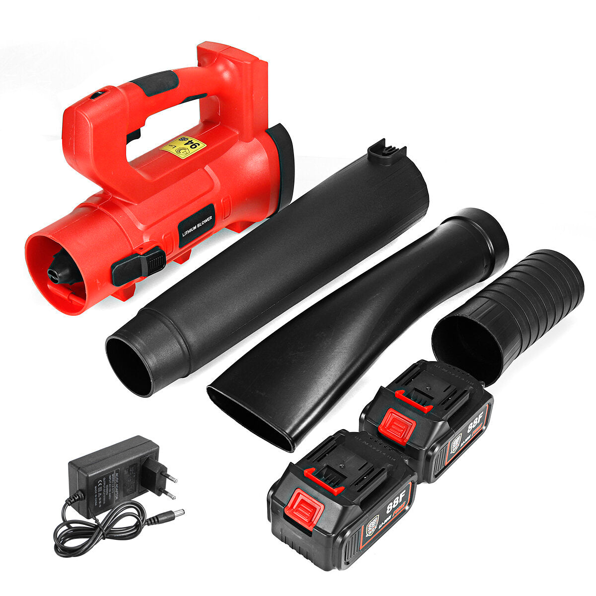 88VF Cordless Powerful Electric Air Blower 6 Speed Variable Industry Vacuum Blower