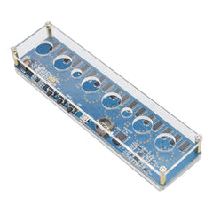 DC 5V Electronic IN14 Nixie Tube digital LED Clock DIY Gift Circuit Board PCBA RGB Lamp Clock Chip IC Micro USB with Shell