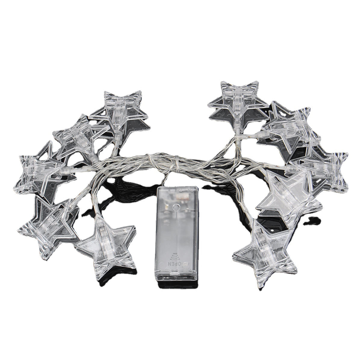 1.5M 10 LED Hanging Fairy String Light Photo Peg Clips Wedding Party Decor Warm White Colorful Lamp