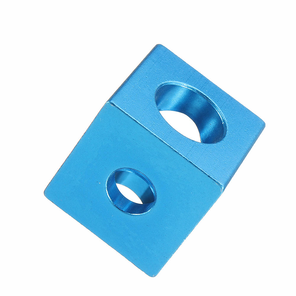 Three Way Cube Connector for 2020 V-slot Aluminum Extrusions Profile Blue