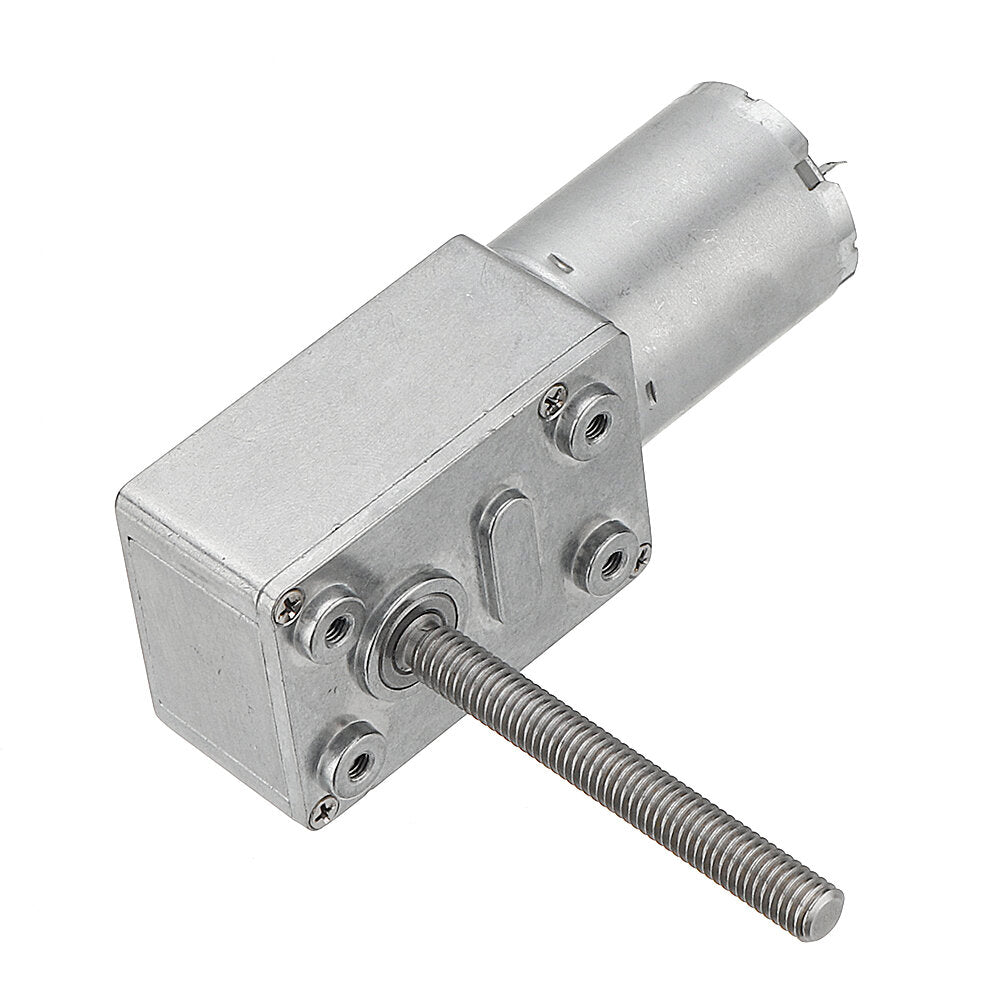 50mm-M6 Screw Worm Gear Motor DC 12V 18/23RPM Self-locking Reduction Gear Motor