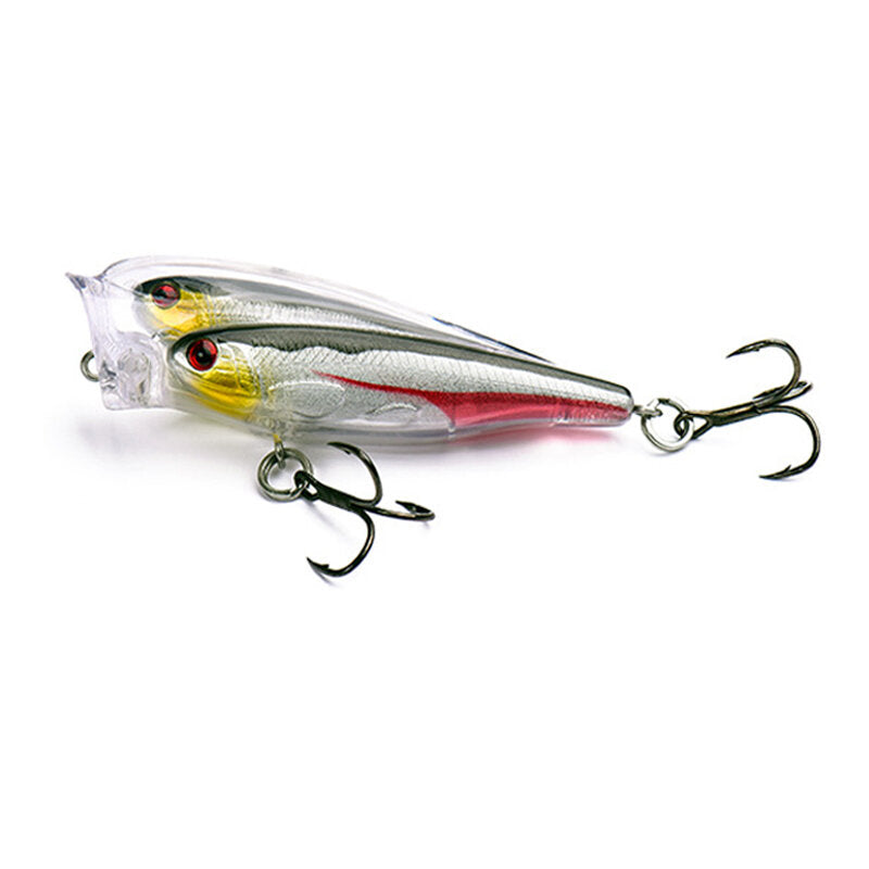 1PC 7.5CM 12G Popper Fishing Lure 3 Colors Hard Baits Fishing Lure Tackle