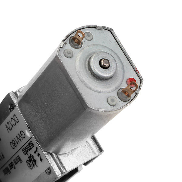 Low Speed High Torque Turbo Motor DC 12V 13rpm Worm Gear Reducer Motor