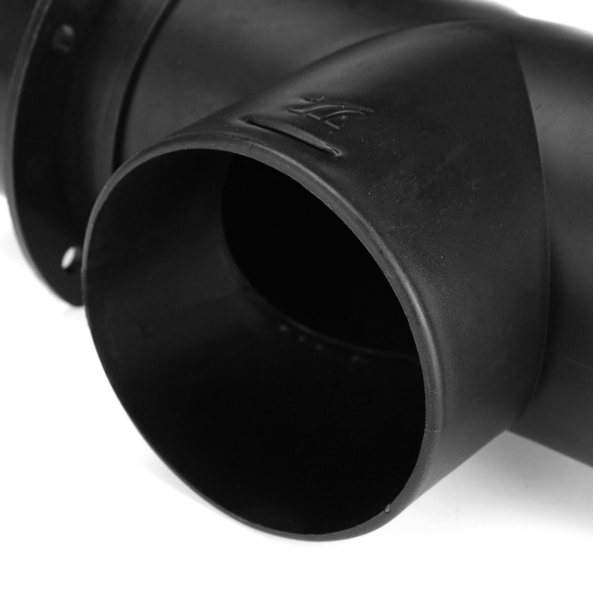75mm Air Vent Ducting T Piece Elbow Pipe Outlet Exhaust Connector For Air Diesel Parking Heater
