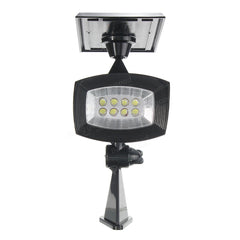 8 LED Pure White Solar Spot Lightt Outdooors Garden Lawn Landscape Path Lamp