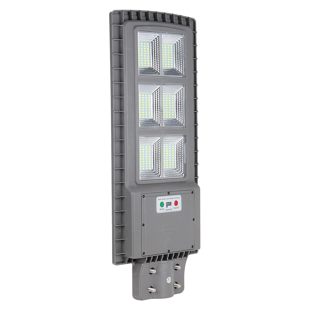 120W 240 LED Solar Street Light PIR Motion Sensor Wall Timing Lamp with Remote