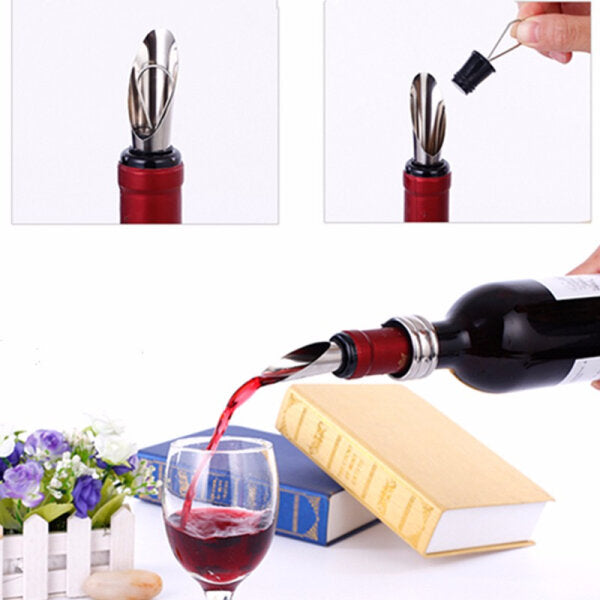 Wine Opener Bottle Opener Lever-Arm Operated Corkscrew Foil CutterTool Set