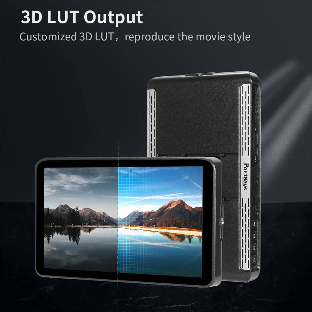 7 Inch 1000nits Wireless Camera Control Mointor 4K HD Full Touch Screen 3D LUT Field Monitor with HD 1920x1080P Output