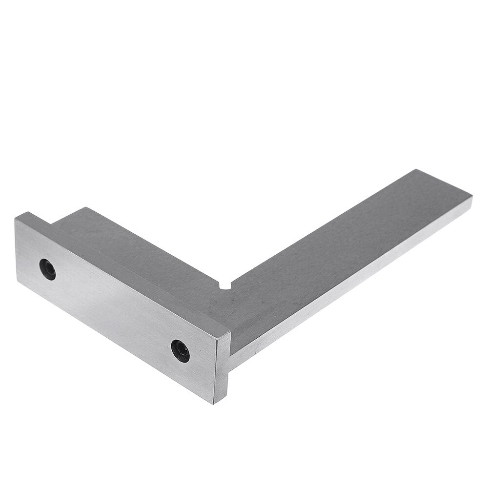 Machinist Square 90 Right Angle Engineer Carpenter Square with Seat Precision Ground Steel Hardened Angle Ruler