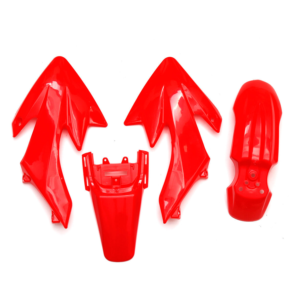 Plastic Fender Tall Seat Red Pit Bike