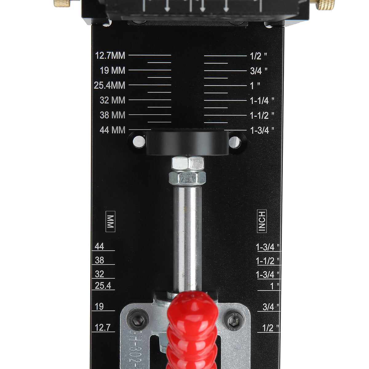Pocket Hole Jig Kit - Aluminum Alloy, Adjustable Drilling Guide, 3-Hole Design, Includes Drill Bit & Screws