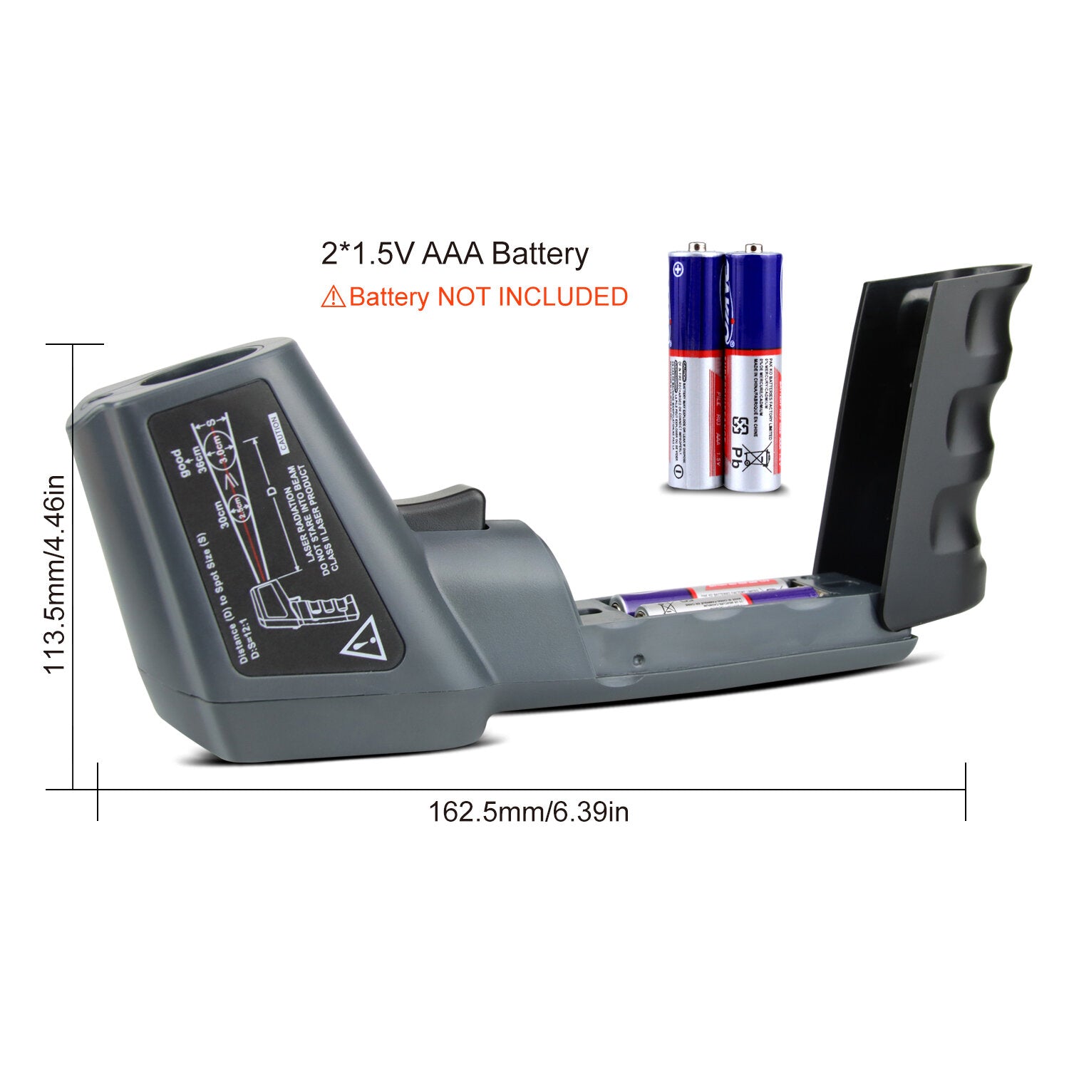 -50-550/-58-1022 Multifunctional Color Screen Infrared Thermometer Laser Industrial Temperature Measurement