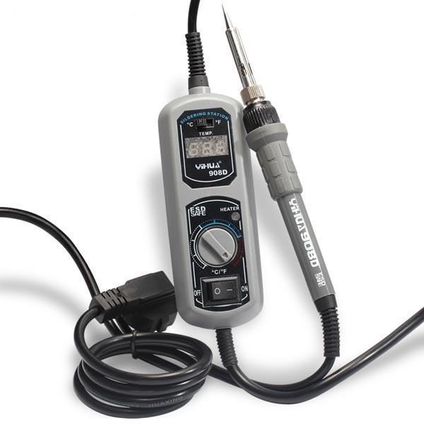 220V 60W LED Digital Display Soldering Station Soldering Iron Kit Upgraded Version