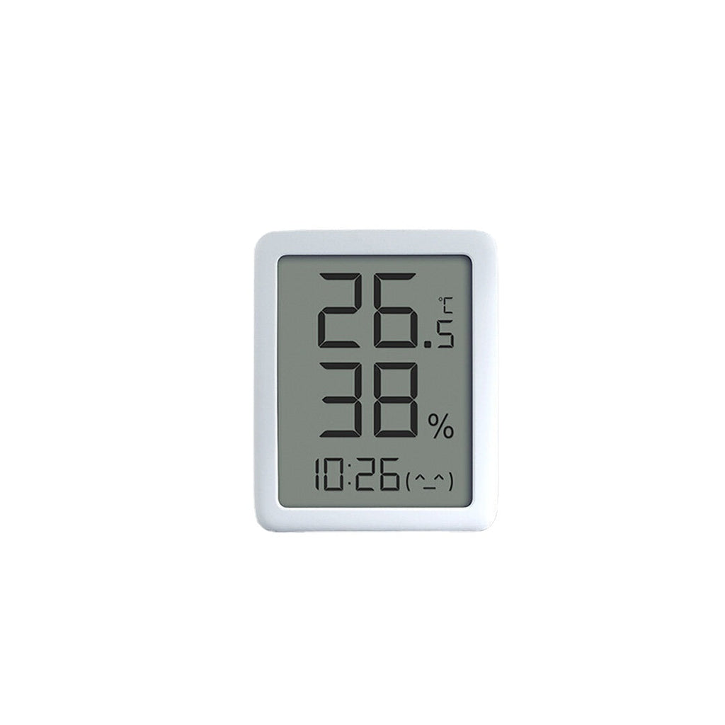 E-ink Screen LCD Large Digital Display Thermometer Hygrometer Clock Temperature Humidity Sensor