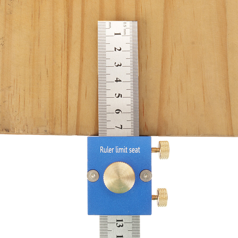 30CM/12IN Metric Line Drawing Ruler 90 Line Ruler Woodworking Right Angle Ruler Woodworking Measuring Tool