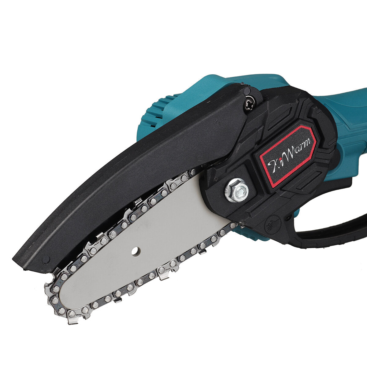 4 Inch Mini Cordless Electric Chainsaw Rechargeable Wood Cutter One-Hand Saw