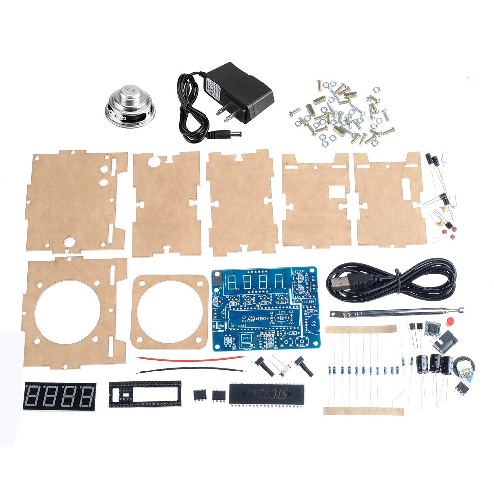 Radio DIY Kit FM Digital Radio Electronic DIY Soldering Kit