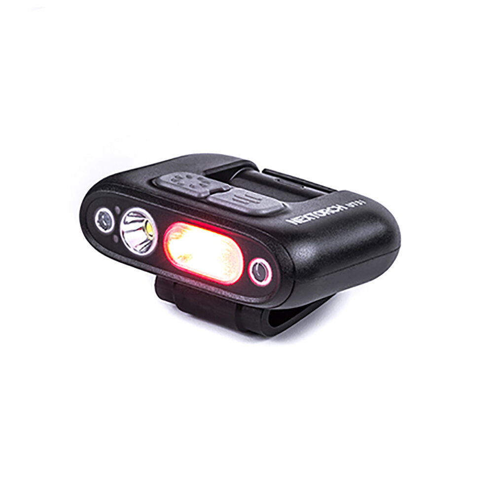 Smart Sensor Clip Light 220LM 5 Modes with Red-Blue Flash Warning Work Light Type-C Rechargeable