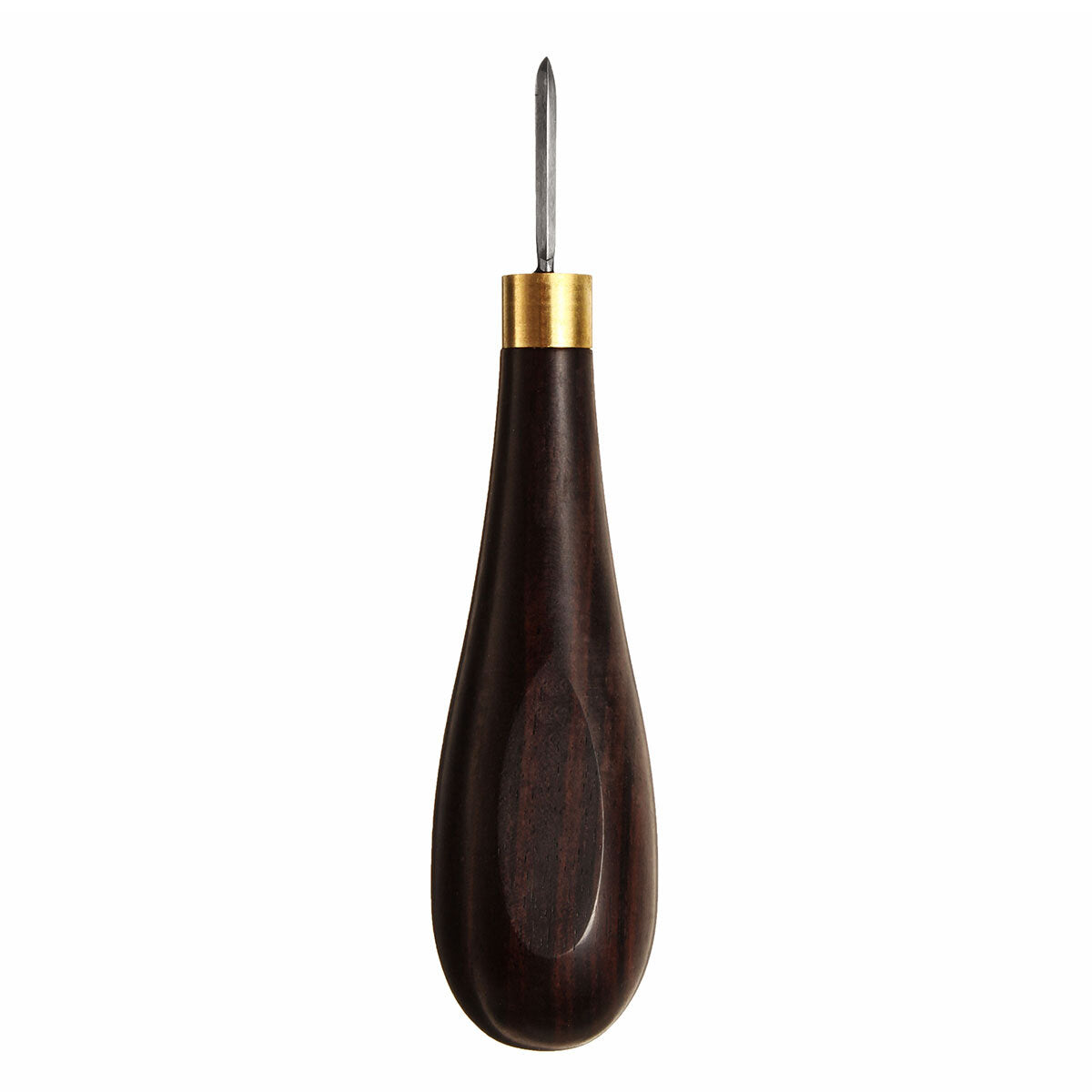 Leather Craft Tool Diamond Stitching Awl Ebony Blackwood Handle Leather Craft Sewing Awl Kit
