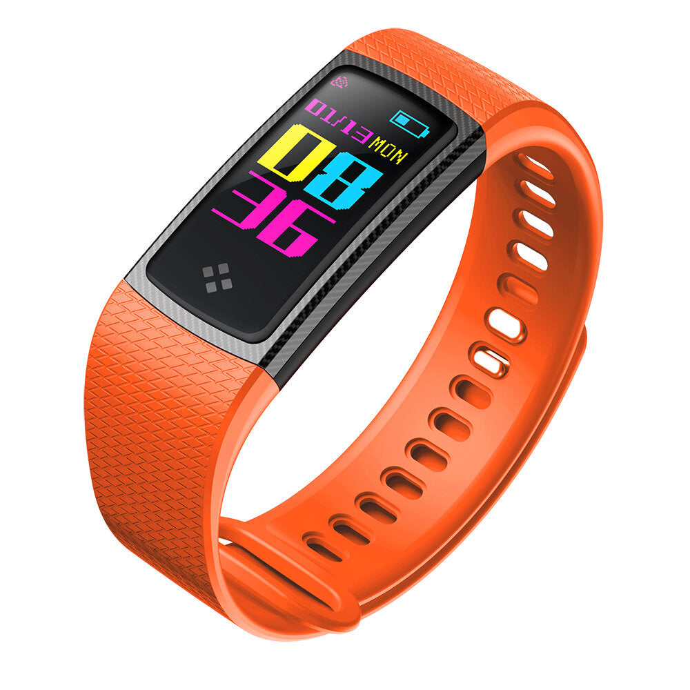 0.96 inch OLED Color Screen Blood Pressure Oxygen Heart Rate Monitor Sport Smart Watch