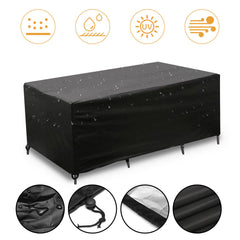 Waterproof Garden Furniture Cover | Heavy Duty 600D | Outdoor Patio Sofa & Table