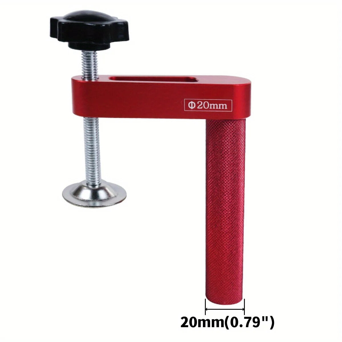 Aluminum Dog Hole Clamps for Woodworking - Precision, Durable, Easy Setup, Versatile for DIY Projects, 3/4" & 0.79" Sizes