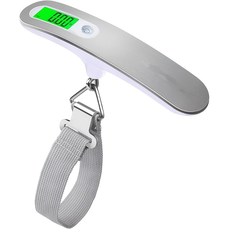 110lb/50kg Digital Portable Luggage Hanging Suitcase Scale with 4 Units