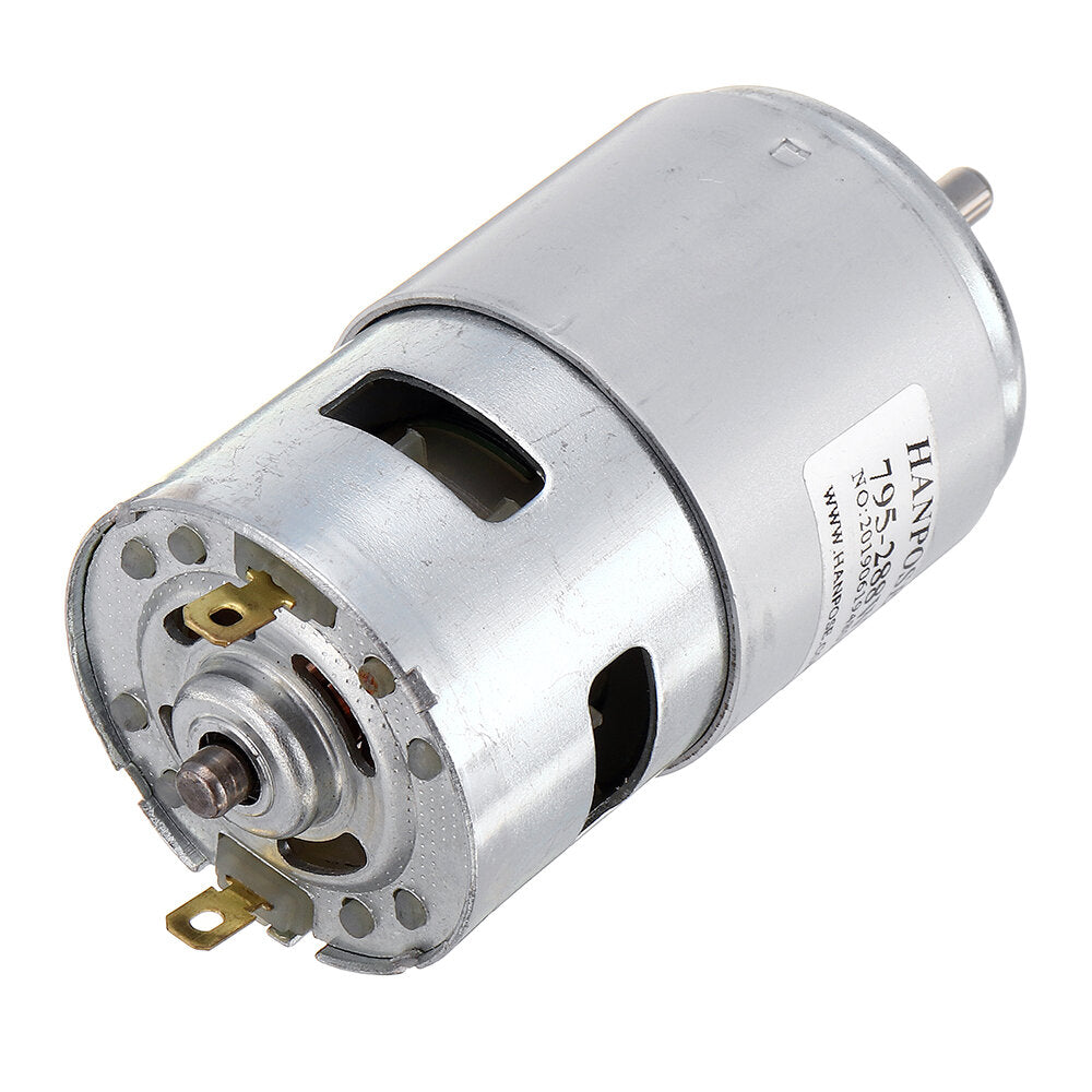 795 Motor DC 12V 24V 180/288W DC Motor Large Torque High Power DC Motor Double Ball Bearing Spindle Motor