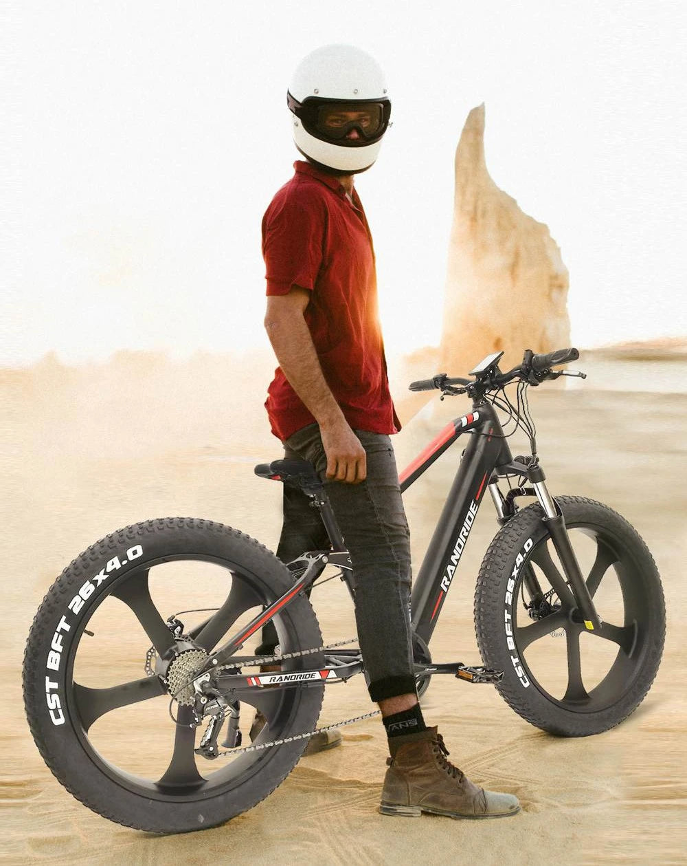 Electric Bike 48V 13.6AH 1000W Electric Bicycle 26 Inch 70-90KM Mileage Range Max Load 150KG