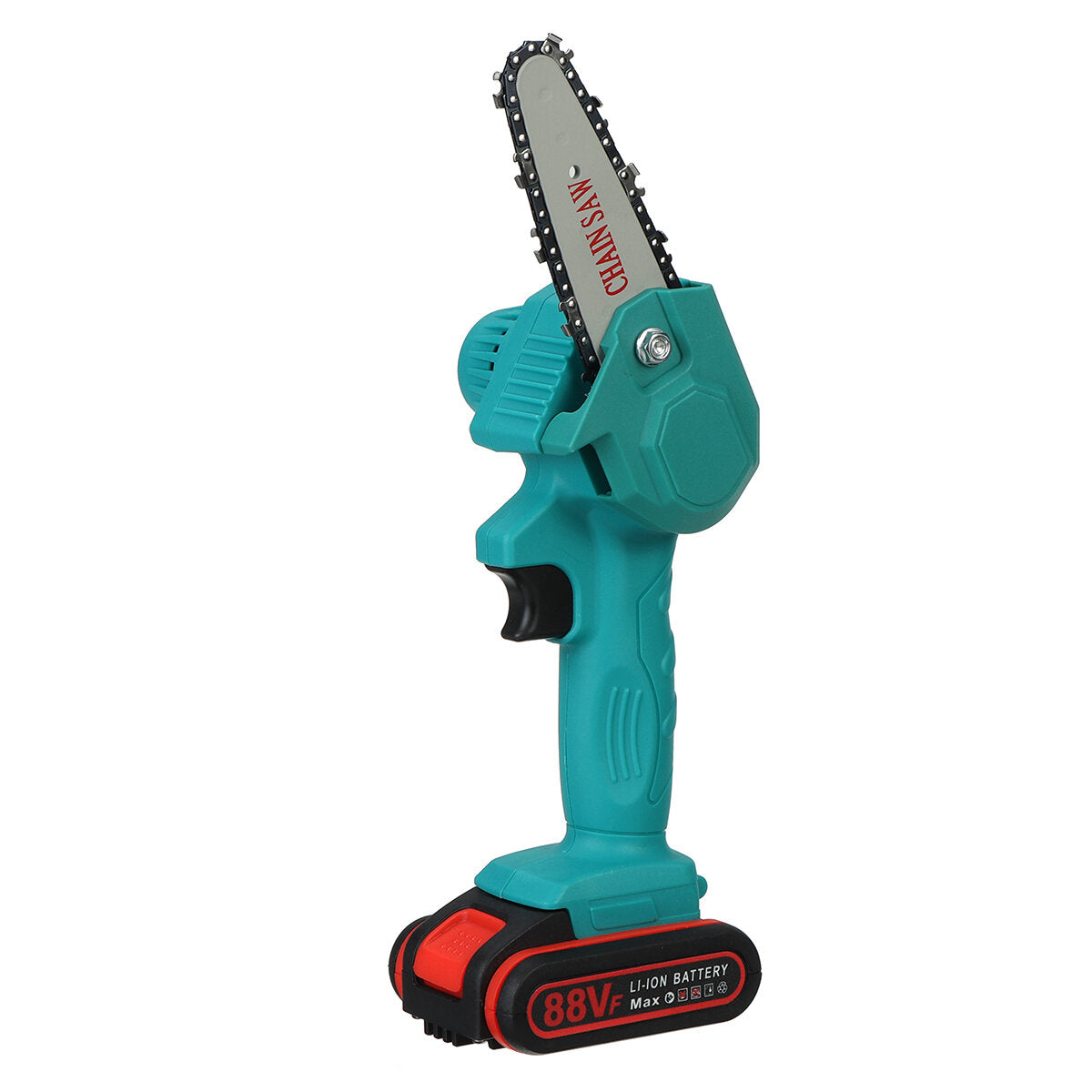 4 Inches 88VF Cordless Electric One-Hand Saw Chain Saw Woodworking Cutting Tool