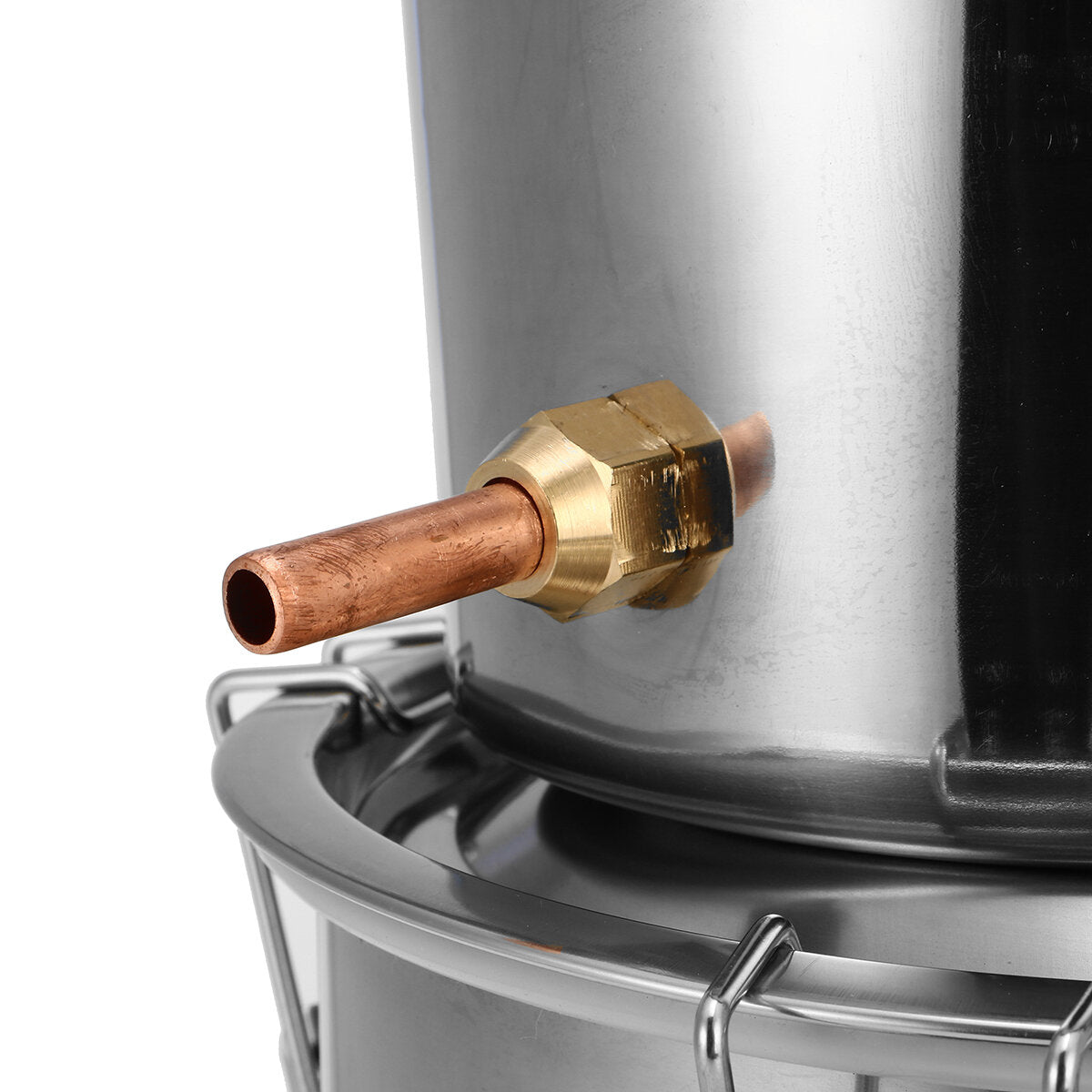 6/8L Alcohol Distiller 304 Stain Steeless Boiler Home Alcohol Making Set