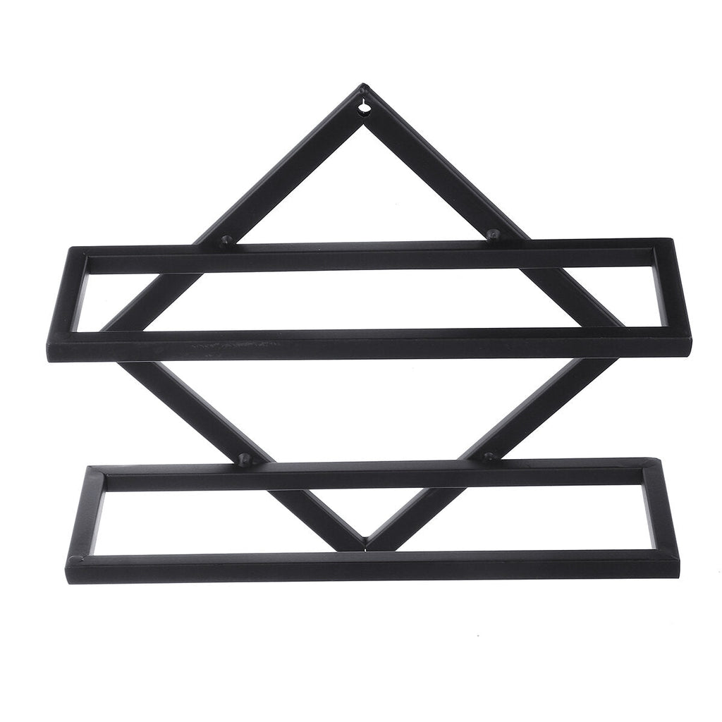 Metal Iron Wall Hanging Bottle Rack Creative Free Combination Drink Rack Bar Wall Hanging Decoration