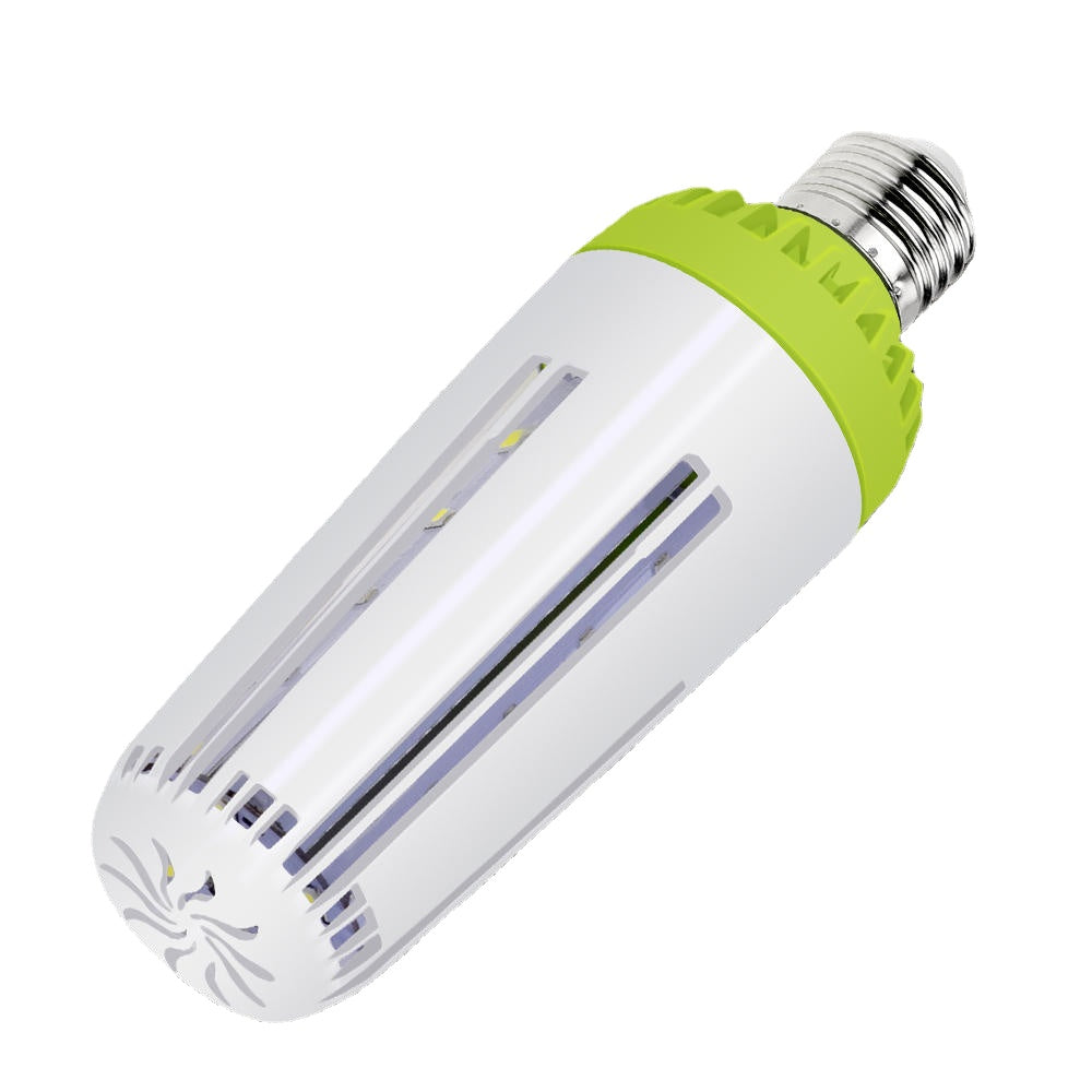 E27 6W 8W 10W SMD5730 Pure White Warm White No Flicker Milky Cover LED Corn Bulb AC85-265V