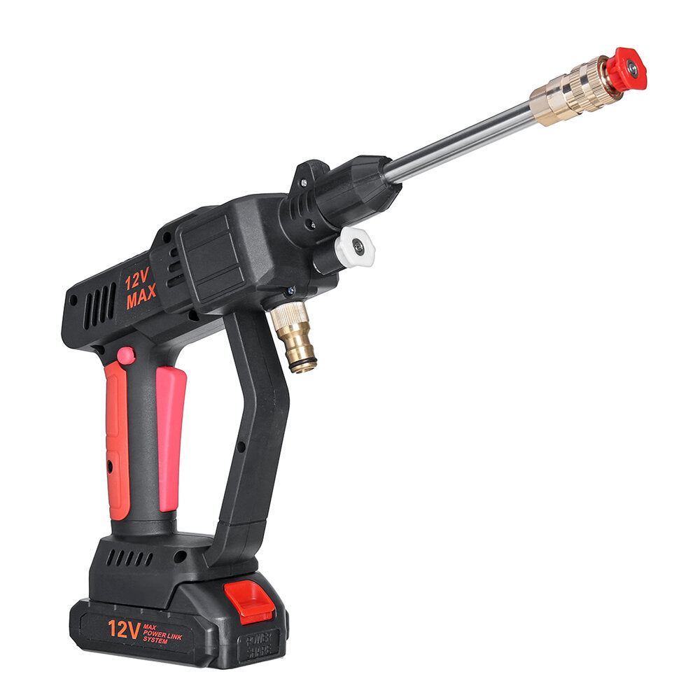 3L/Min 2000mAh High Pressure Washer Car Washing Machine Water Spray Guns Nozzle Wand Attachment Home