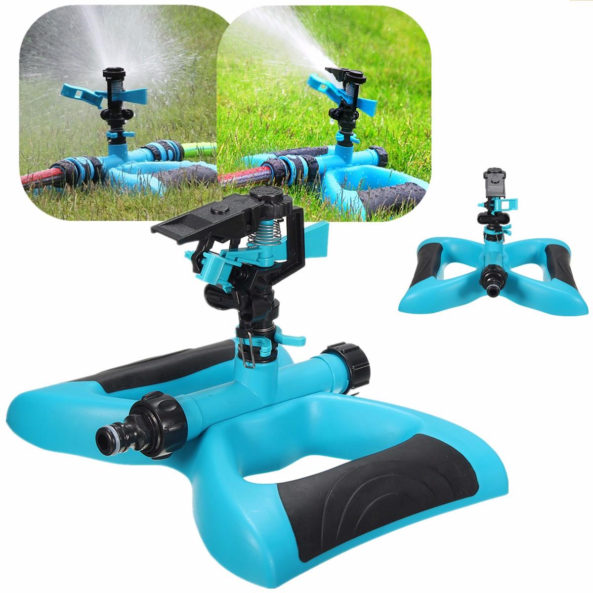 360 Degree Rotating Water Sprinkler Automatic Watering Lawn Garden Plant Yard Irrigation System