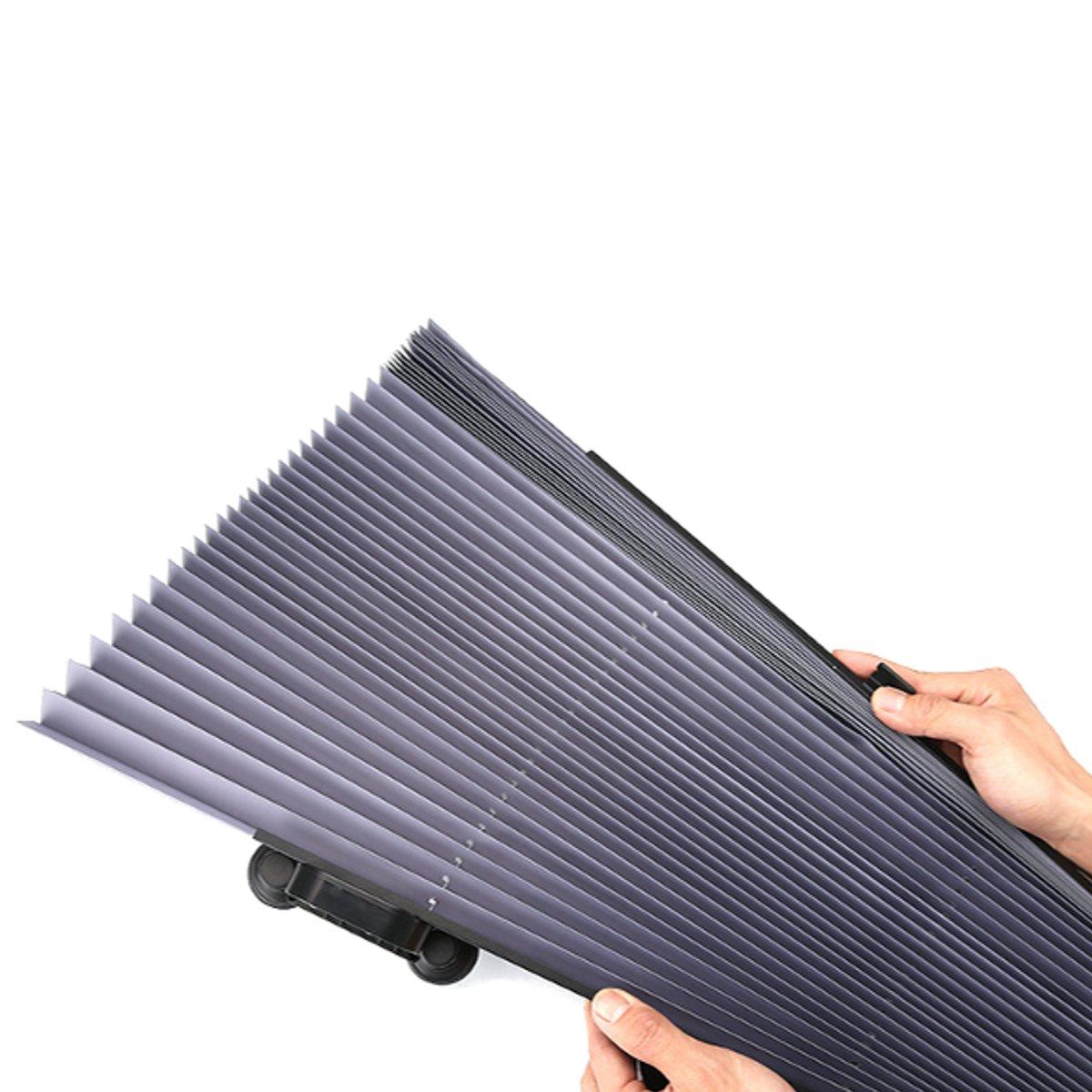 Front Car Windshield Sun Shade Visor Retractable Folding Truck Sun Block Cover 65x150cm