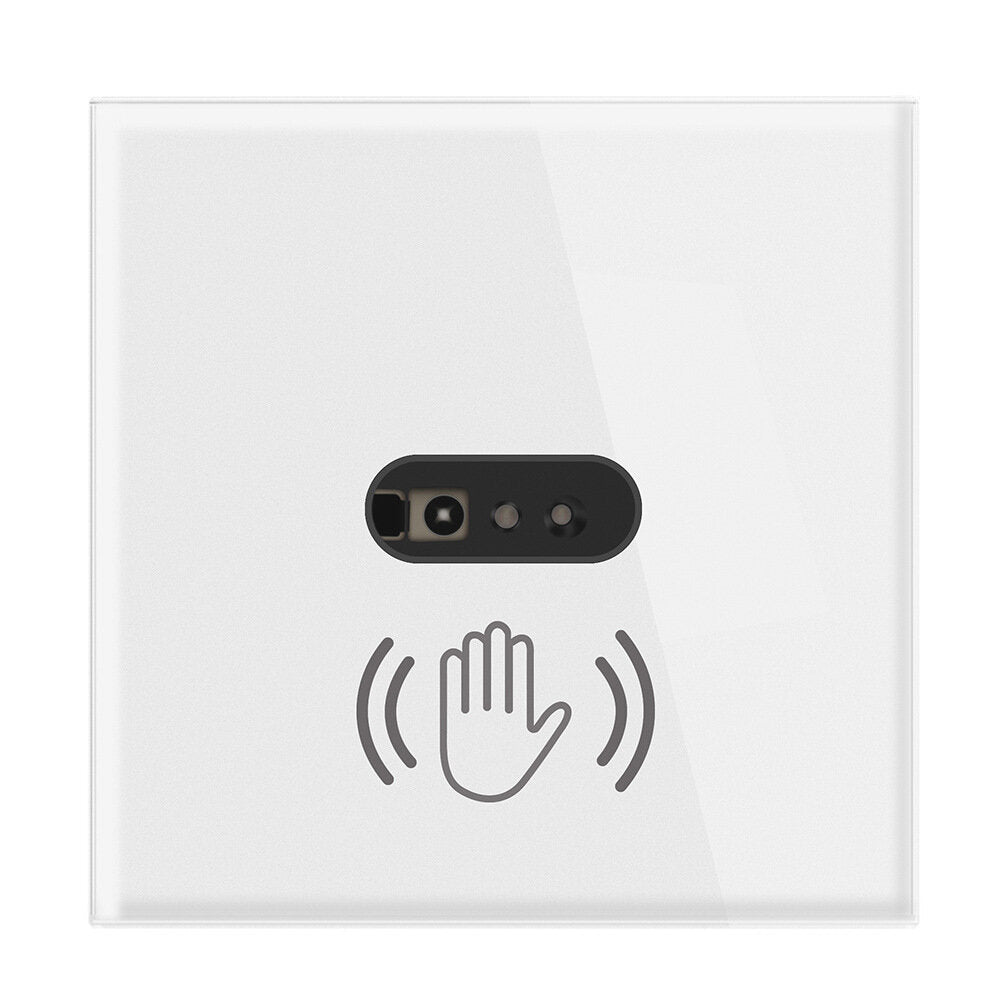 Smart Wall Light Infrared Sensor Switch No-contant Glass Screen Panel On Off US/EU 110V 220V 10A Electrical Power