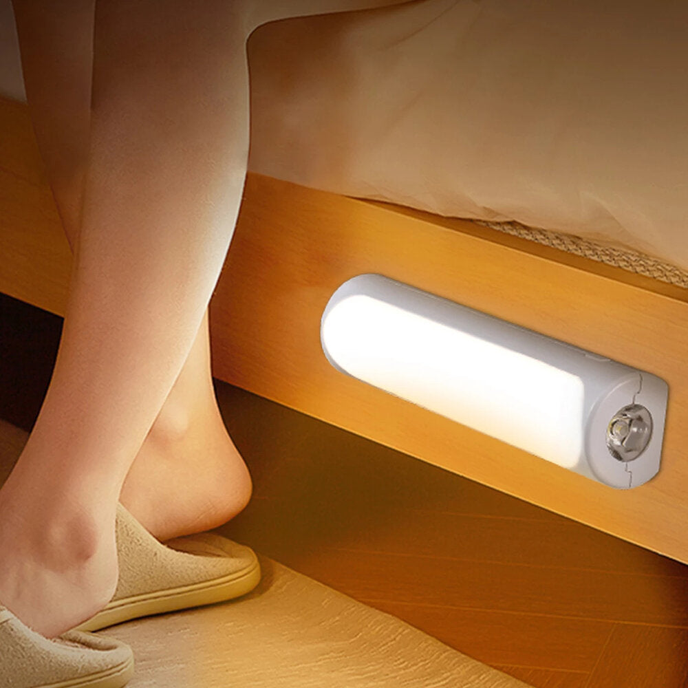 2 in 1 LED Night Light Flashlight Wireless Closet Carbinet Light Motion Sensor Automatic Opening Dimmable