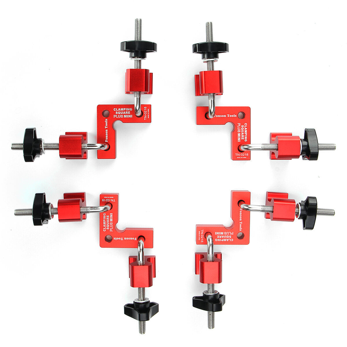 90-Degree Angle Clamps Kit for Woodworking - 28PCS Aluminum Alloy, Easy to Use, Durable, Perfect for Cabinets & Frames