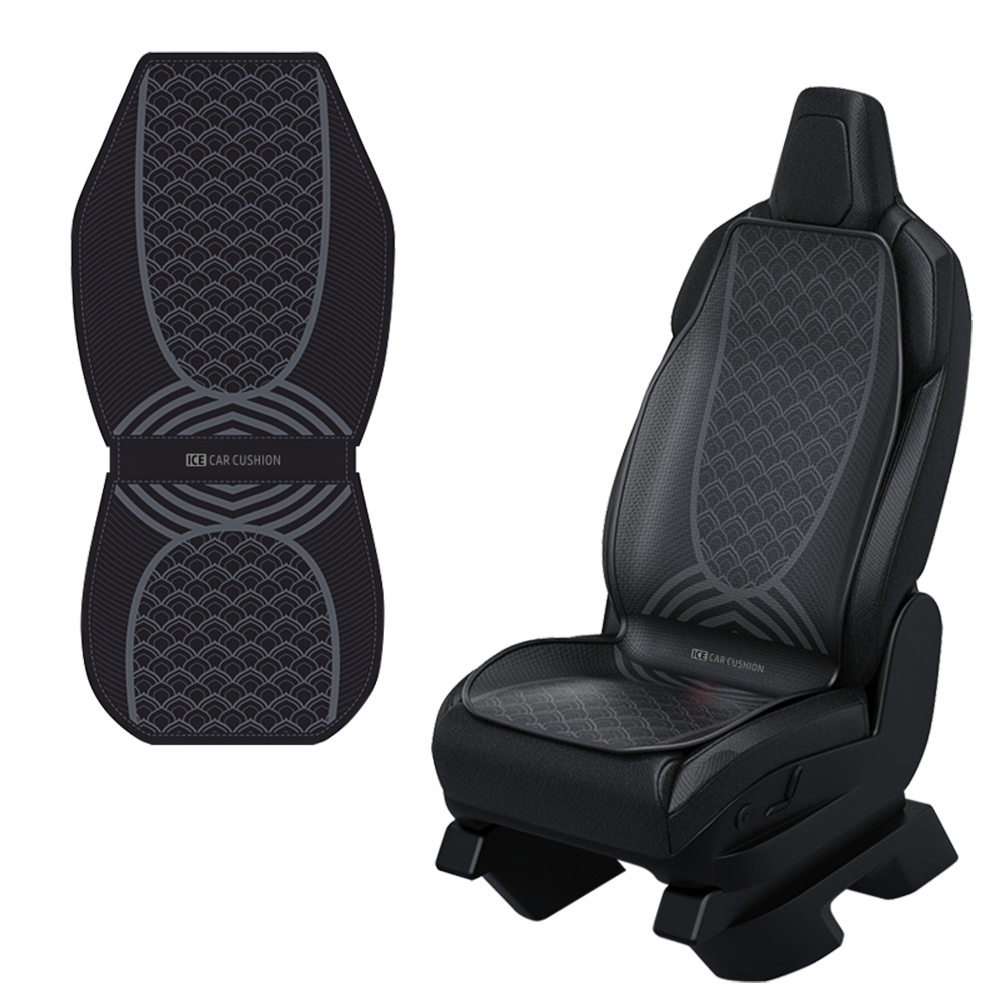 12V Car Cool Seat Cover Cushion Smart Constant Temperature Ice Pad Waterproof Sunscreen Automatically Fast Cooling with Water Tank