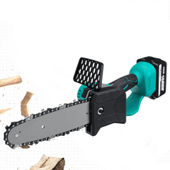 1500W 8In Electric Rechargeable Chain Saw Multifunctional Logging Saw Wireless Saw Pruning Saw