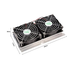 Semiconductor Refrigeration System Kit DIY Small Refrigerator Kit Cooling Equipment Heat Exchanger