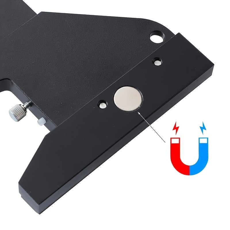 0-150mm Aluminum Alloy Multi-Function Metric Scriber Gauge Measuring Tool