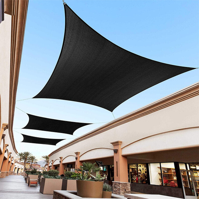 3x5m/4x6m Sunshade Net 95% Shading Rate Windbreak Canopy Fence Greenhouse Net Outdoor Camping Garden