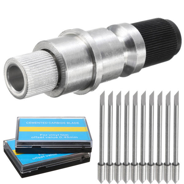 Blade Holder Cutting Plotter with 10pcs 45 Degree Blades