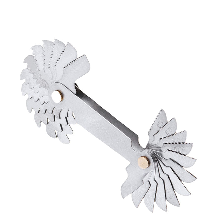 US+Metric+Inch Rib Pattern Thread Gauge Suitable for Industrial measurement