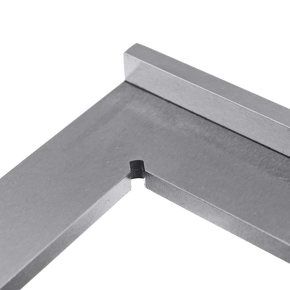 Machinist Square 90 Right Angle Engineer Carpenter Square with Seat Precision Ground Steel Hardened Angle Ruler