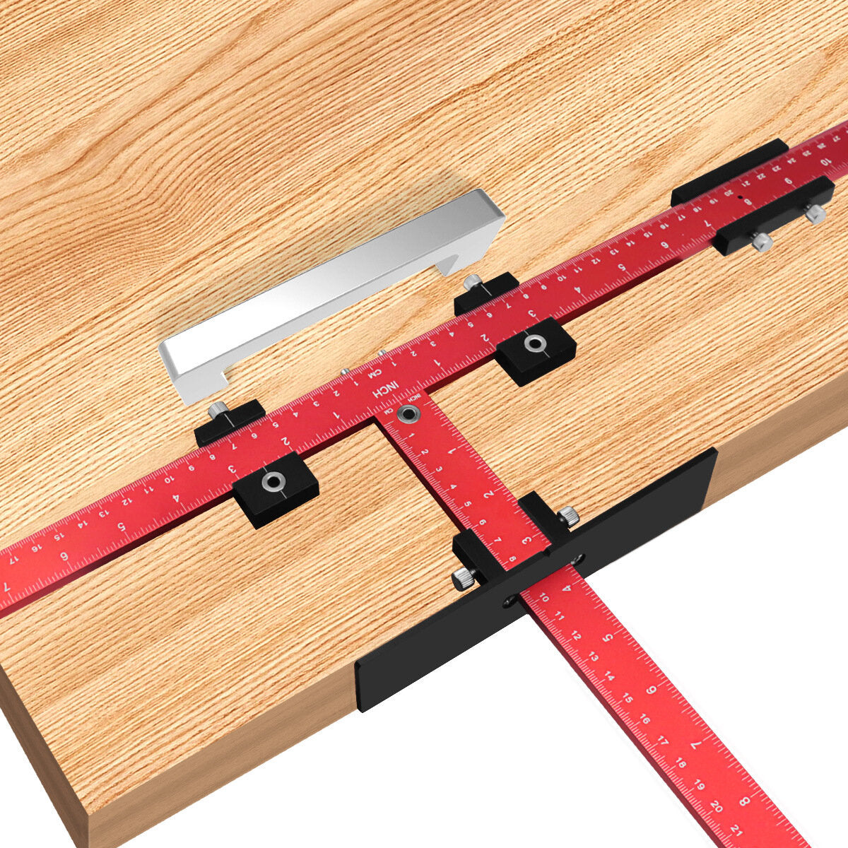 Adjustable Cabinet Hardware Jig for Precise Handle & Knob Installation - Durable, User-Friendly, Versatile Tool