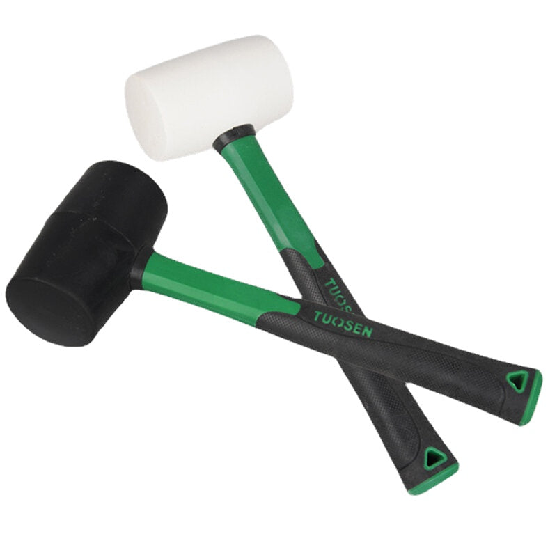 Rubber Hammer Black Rubber Hammer Decoration Environmental Protection Installation Hammer Multifunctional Rubber Hammer