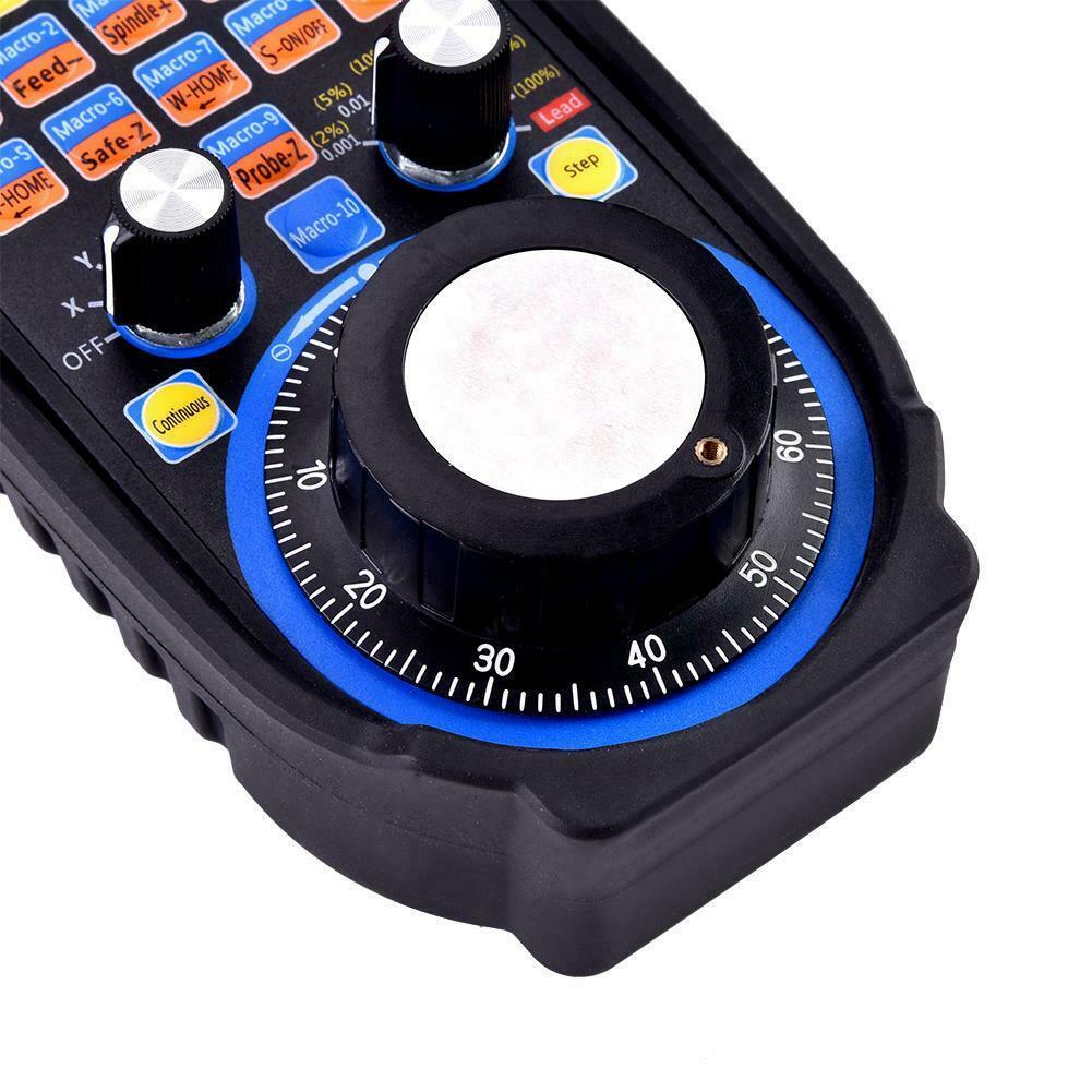 4 Axis Wireless CNC Handwheel Pendant MPG Lathe Handwheel for CNC Engraving Machine